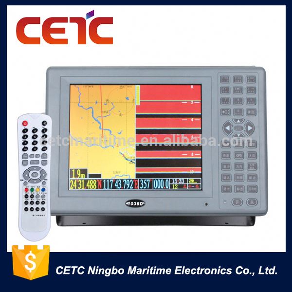 Fish Finder Gps - 12インチLCDマリンGPSナビゲーター（チャートプロッターと魚群探知機付き）