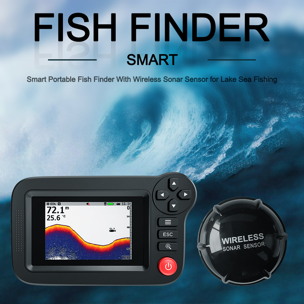 スマート魚群探知機 - ドック、海岸、銀行からのレクリエーシ - Fish Finder Gps のレビューと価格