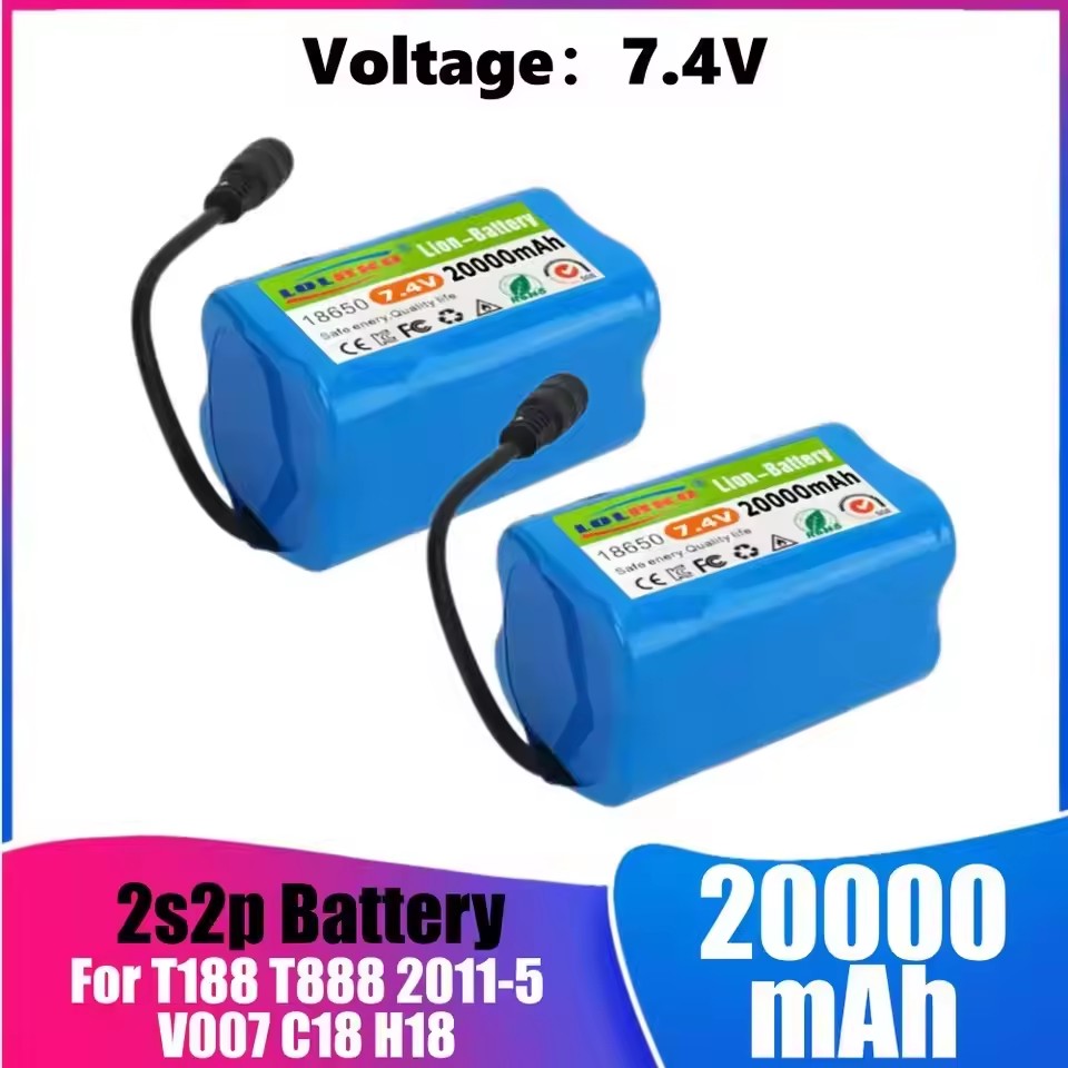 7.4V 20000mAh バッテリー USB 充電器付き  - Fish Finder Charger のレビューと価格
