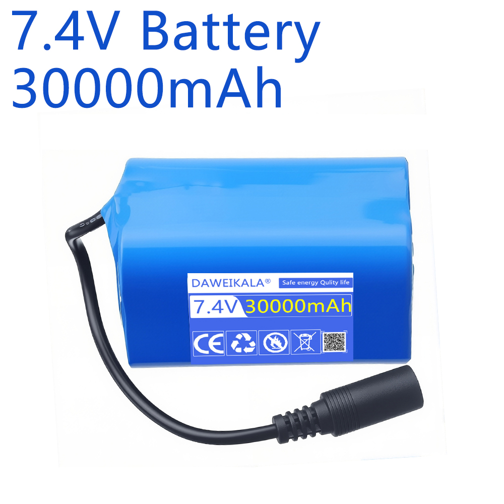 7.4V 30000mAh バッテリー USB 充電器付き  - Fish Finder Charger のレビューと価格